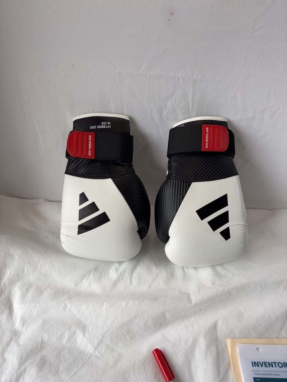 Adidas Hybrid 250 Duo Speed Lace Boxing Gloves 16 oz